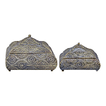 Набор из двух шкатулок с эффектом патинирования Austronesian Caskets варинант исполнения - 1 | Loft Concept в Перми