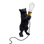 Настольная лампа Черный кот варинант исполнения - 1 | Loft Concept в Перми