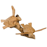 Статуэтка из дерева черепахи Animals of the World 25 варинант исполнения - 3 | Loft Concept в Перми