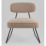 Кресло лаунж Kate букле капучино варинант исполнения - 4 | Loft Concept в Перми