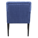 Кресло Addison Chic Armchair deep blue velour варинант исполнения - 3 | Loft Concept в Перми