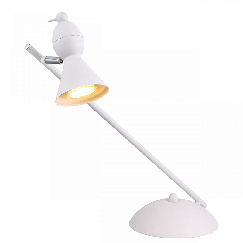 Настольная лампа Atelier Areti Alouette Desk Lamp slantend white Белый в Перми | Loft Concept 