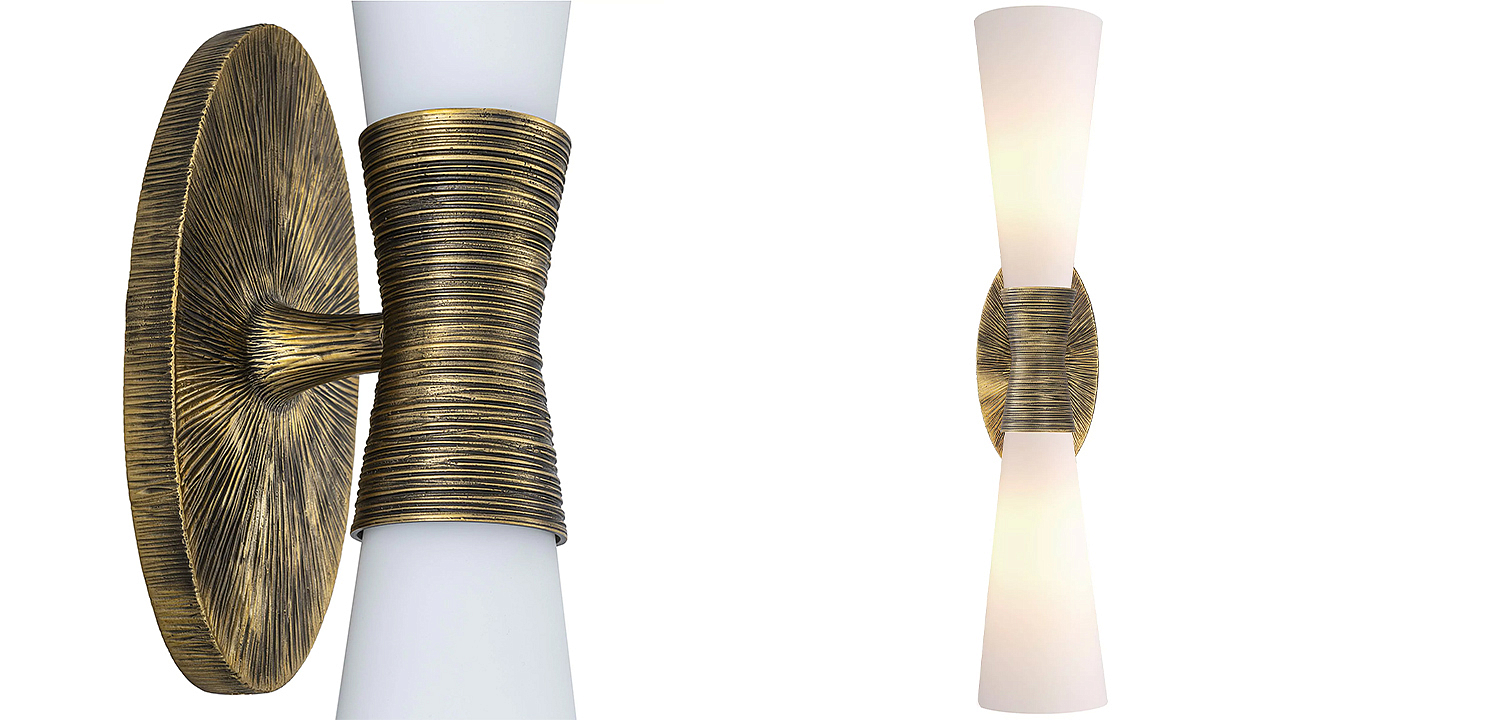 Бра Eichholtz Wall Lamp Nolita Double Бра Eichholtz Wall Lamp Nolita Double - Loft-Concept в Перми