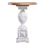 Приставной столик с резным античным узором Antique Engraving варинант исполнения - 2 | Loft Concept в Перми