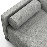 Мебельная ткань Шенилл серый цвет 138 см T4-34 варинант исполнения - 8 | Loft Concept в Перми