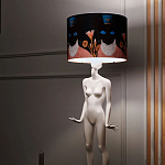 Настольная лампа с абажуром Cretto Mir варинант исполнения - 9 | Loft Concept в Перми