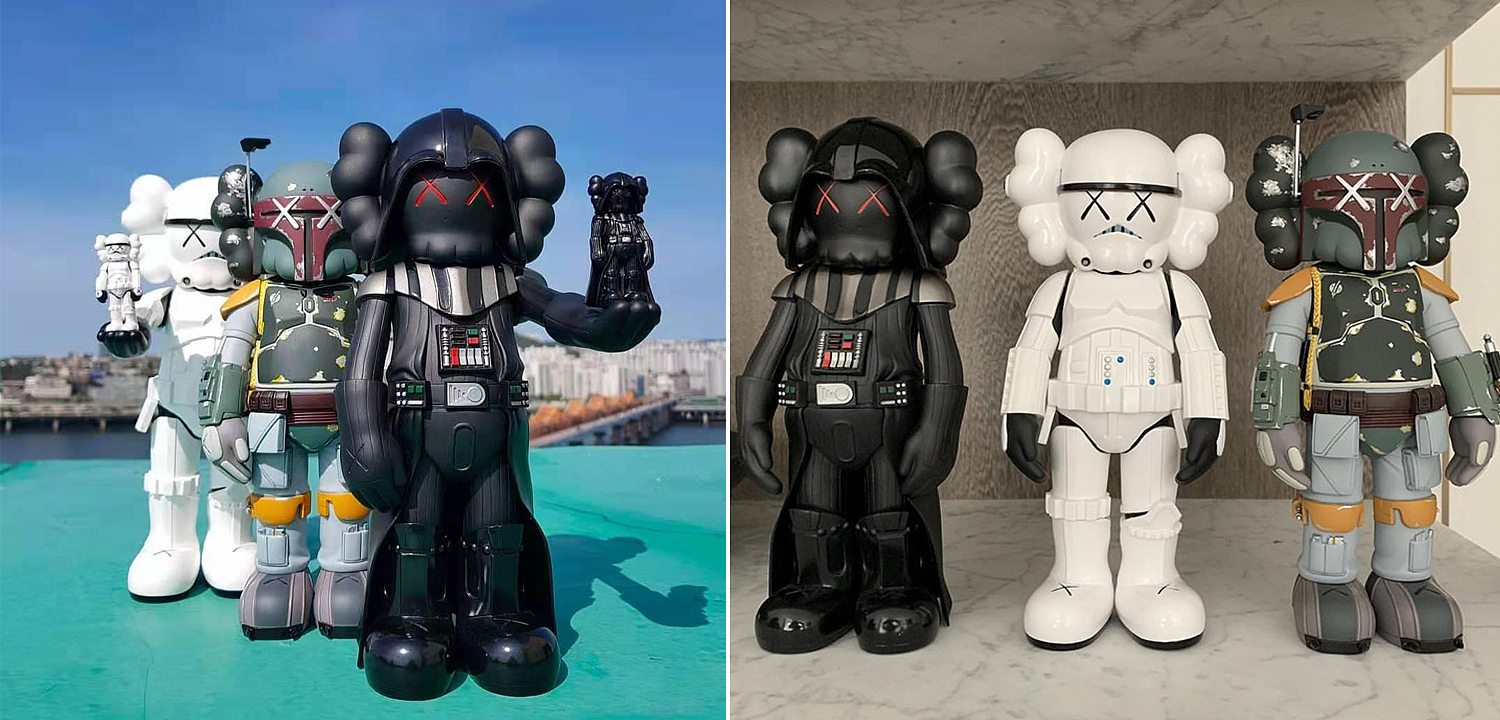 Статуэтка KAWS Star Wars Boba Fett Ver Статуэтка KAWS Star Wars Boba Fett Ver - Loft-Concept в Перми