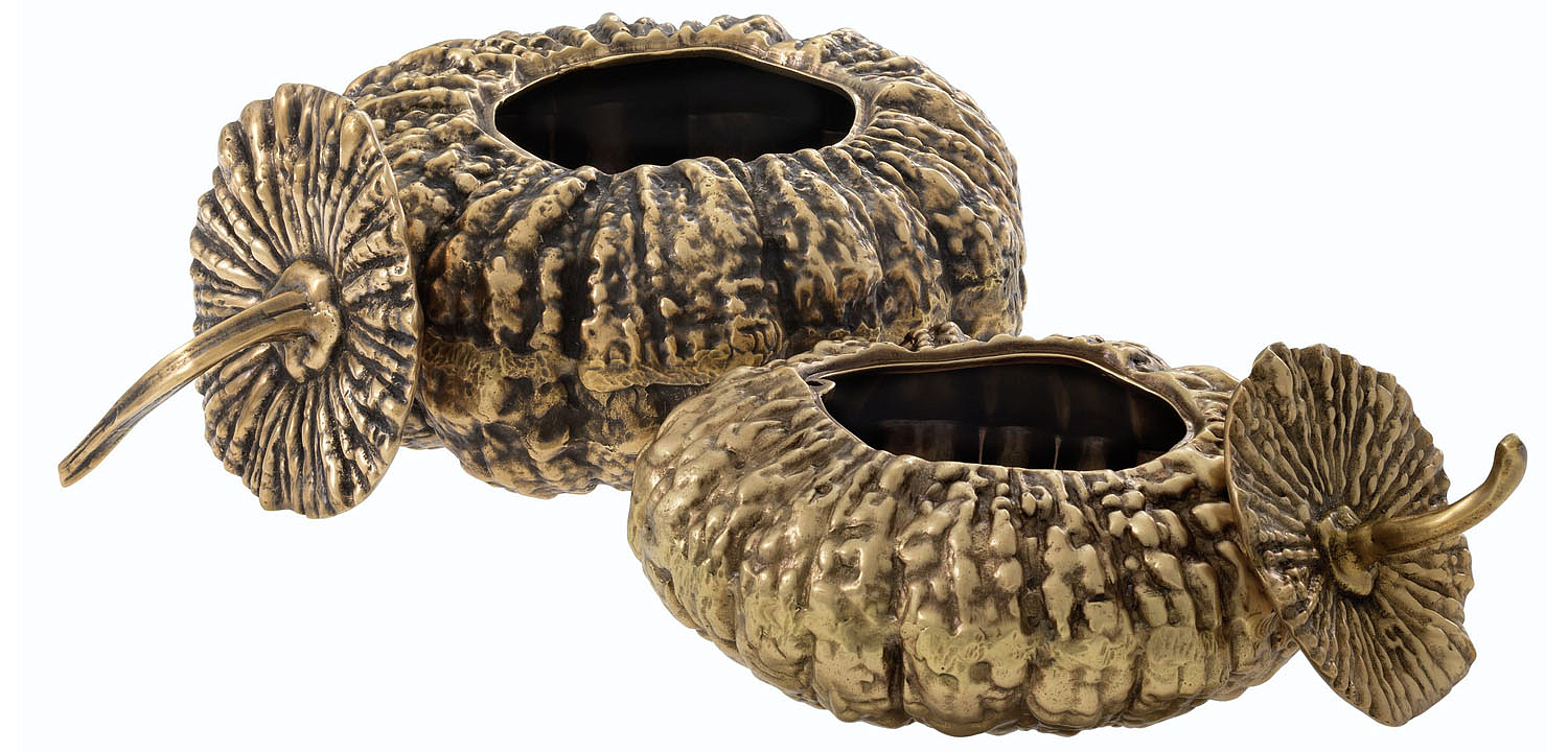 Набор шкатулок Eichholtz BOX CITROUILLE SET OF 2 Набор шкатулок Eichholtz BOX CITROUILLE SET OF 2 - Loft-Concept в Перми