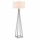 Торшер с основанием конической формы и тканевым абажуром Unusual варинант исполнения - 1 | Loft Concept в Перми