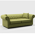 Мебельная ткань Шенилл светло-зеленый цвет 142 см T4-51 варинант исполнения - 4 | Loft Concept в Перми