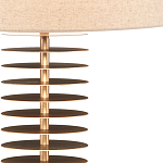 Настольная лампа с корпусом из металлических дисков Skyscraper варинант исполнения - 1 | Loft Concept в Перми