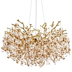 Люстра с хрустальными подвесками Fairytree Gold Crystal Chandelier 10 варинант исполнения - 1 | Loft Concept в Перми