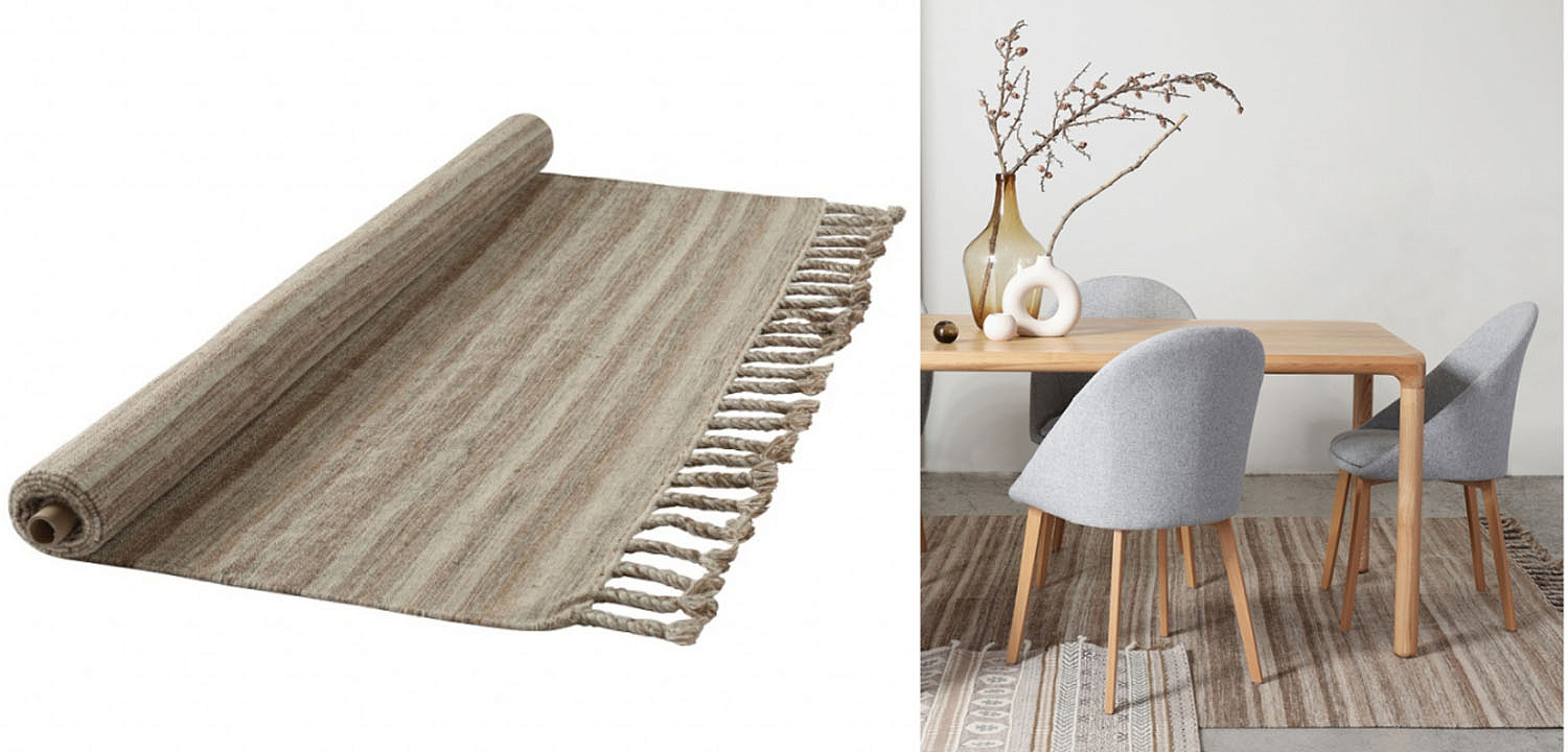 Ковер Letinus Carpet beige Ковер Letinus Carpet beige - Loft-Concept в Перми
