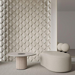 Гипсовая 3D Панель DRAGON SCALE - B варинант исполнения - 1 | Loft Concept в Перми