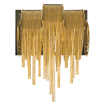 Бра с перфорированными металлическими дугами и цепочками 22 см Atlantis Chain варинант исполнения - 3 | Loft Concept в Перми