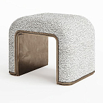 Пуф Forli с элегантной латунной вставкой варинант исполнения - 1 | Loft Concept в Перми