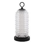 Настольная лампа с прозрачным факутрным стеклянным плафоном Sonora варинант исполнения - 2 | Loft Concept в Перми