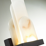 Бра с белыми вертикальными элементами Alabaster Totem варинант исполнения - 4 | Loft Concept в Перми