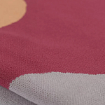 Плед из хлопка с абстрактным принтом Elysian Flow Ember варинант исполнения - 4 | Loft Concept в Перми