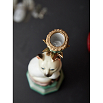 Подсвечник в виде кошки из фарфора с бронзовыми элементами Paradise Cat варинант исполнения - 6 | Loft Concept в Перми