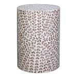 Столик с инкрустацией с перламутровым узором Jean Pink варинант исполнения - 1 | Loft Concept в Перми