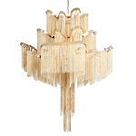 Люстра металлическая Rain of metal варинант исполнения - 1 | Loft Concept в Перми