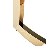 Столик журнальный золотой с темным стеклом Tastiness варинант исполнения - 2 | Loft Concept в Перми