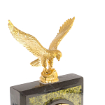 Настольный письменный набор из змеевика  и бронзы с декором в виде орла в подарочной упаковке Successful Leader варинант исполнения - 3 | Loft Concept в Перми