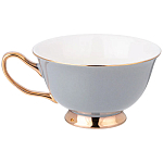 Чайная пара из фарфора 200 мл Grey Tea Porcelain Set варинант исполнения - 2 | Loft Concept в Перми