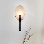 Бра с мраморным рассеивателем овальной формы Torch варинант исполнения - 3 | Loft Concept в Перми