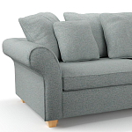 Мебельная ткань Шенилл голубой цвет 138 см T4-20 варинант исполнения - 9 | Loft Concept в Перми