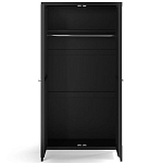 Шкаф черный Silva Black Cabinet варинант исполнения - 4 | Loft Concept в Перми