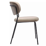 Стул Singer Chair без подлокотников светло-коричневый Велюр варинант исполнения - 1 | Loft Concept в Перми