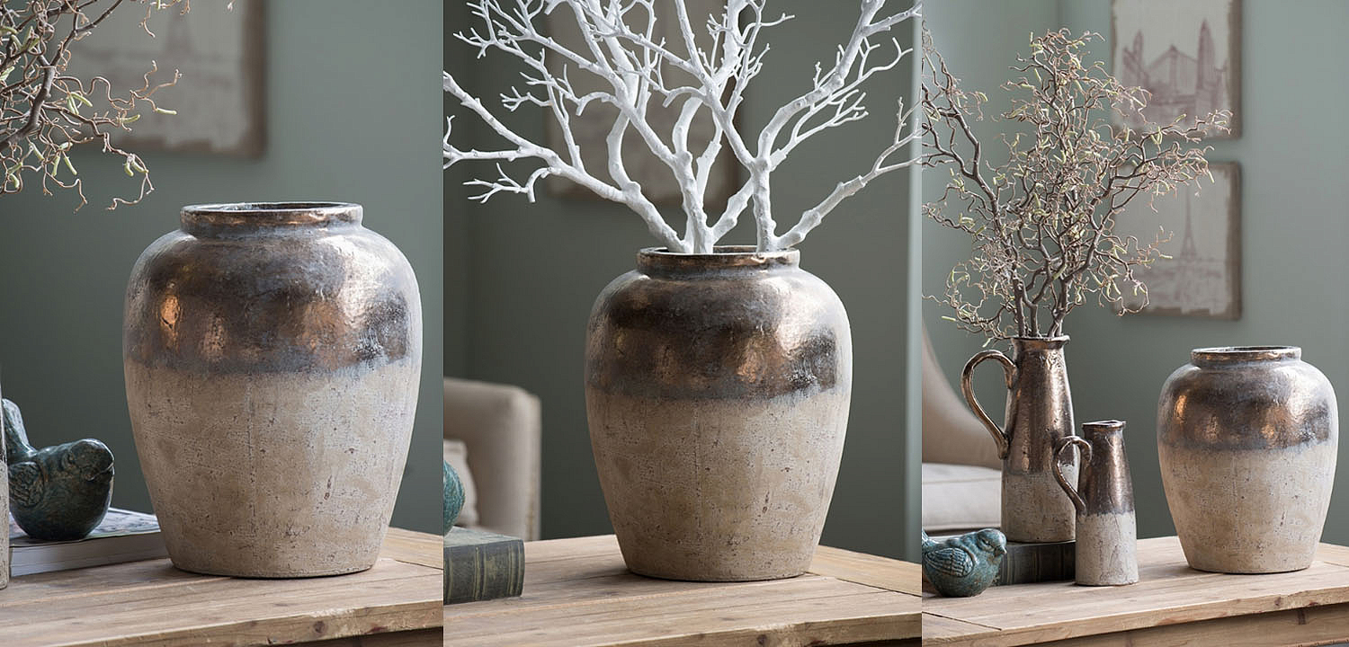 Ваза Vase Argenta metal 40 Ваза Vase Argenta metal 40 - Loft-Concept в Перми