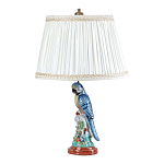Настольная лампа с абажуром и основанием в виде попугая Parrot Table Lamp варинант исполнения - 1 | Loft Concept в Перми