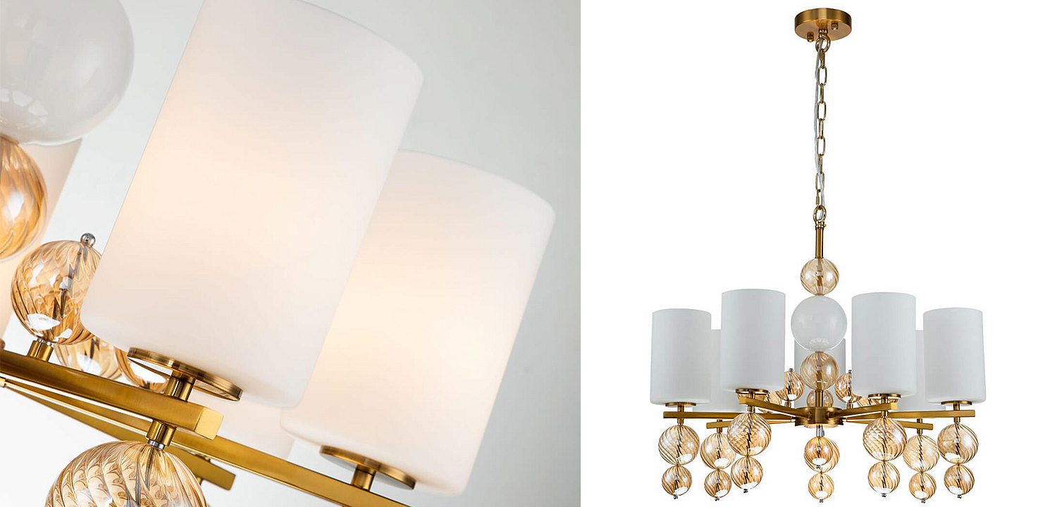 Люстра Blown Glass Balloons Chandelier 7 Люстра Blown Glass Balloons Chandelier 7 - Loft-Concept в Перми