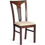 Стул деревянный с узором ручной работы Espresso варинант исполнения - 1 | Loft Concept в Перми