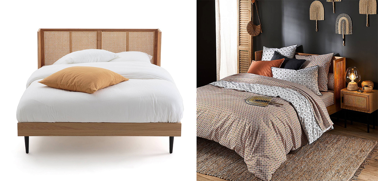 Кровать Nora Wicker Bed Кровать Nora Wicker Bed - Loft-Concept в Перми
