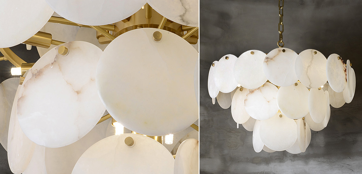 Люстра Letizia Marble Three Tiered Chandelier Люстра Letizia Marble Three Tiered Chandelier - Loft-Concept в Перми