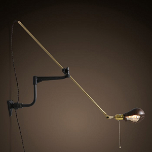 Настенный светильник Steampunk Extension Pole Bra