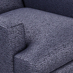 Мебельная ткань Шенилл синий цвет 138 см T4-33 варинант исполнения - 6 | Loft Concept в Перми