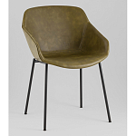 Стул Ashby экокожа зелёный варинант исполнения - 1 | Loft Concept в Перми