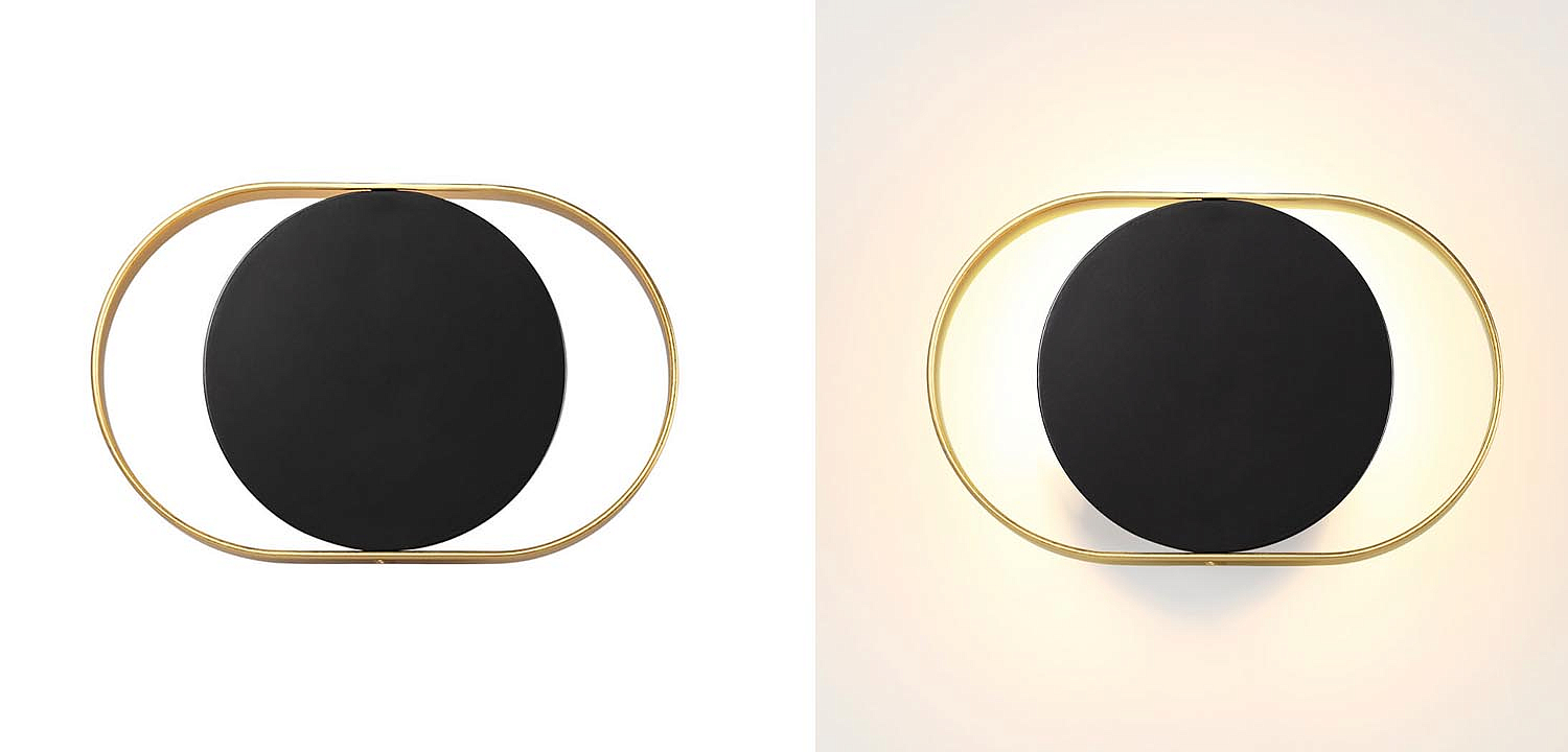 Бра Globo Ocular Sconce Oval Black Бра Globo Ocular Sconce Oval Black - Loft-Concept в Перми