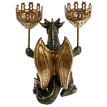 Подсвечник в виде дракона Dragon with Two Candlesticks варинант исполнения - 4 | Loft Concept в Перми