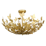 Потолочный светильник с абажуром оформленным в виде стаи бабочек Eternal Butterflies варинант исполнения - 2 | Loft Concept в Перми