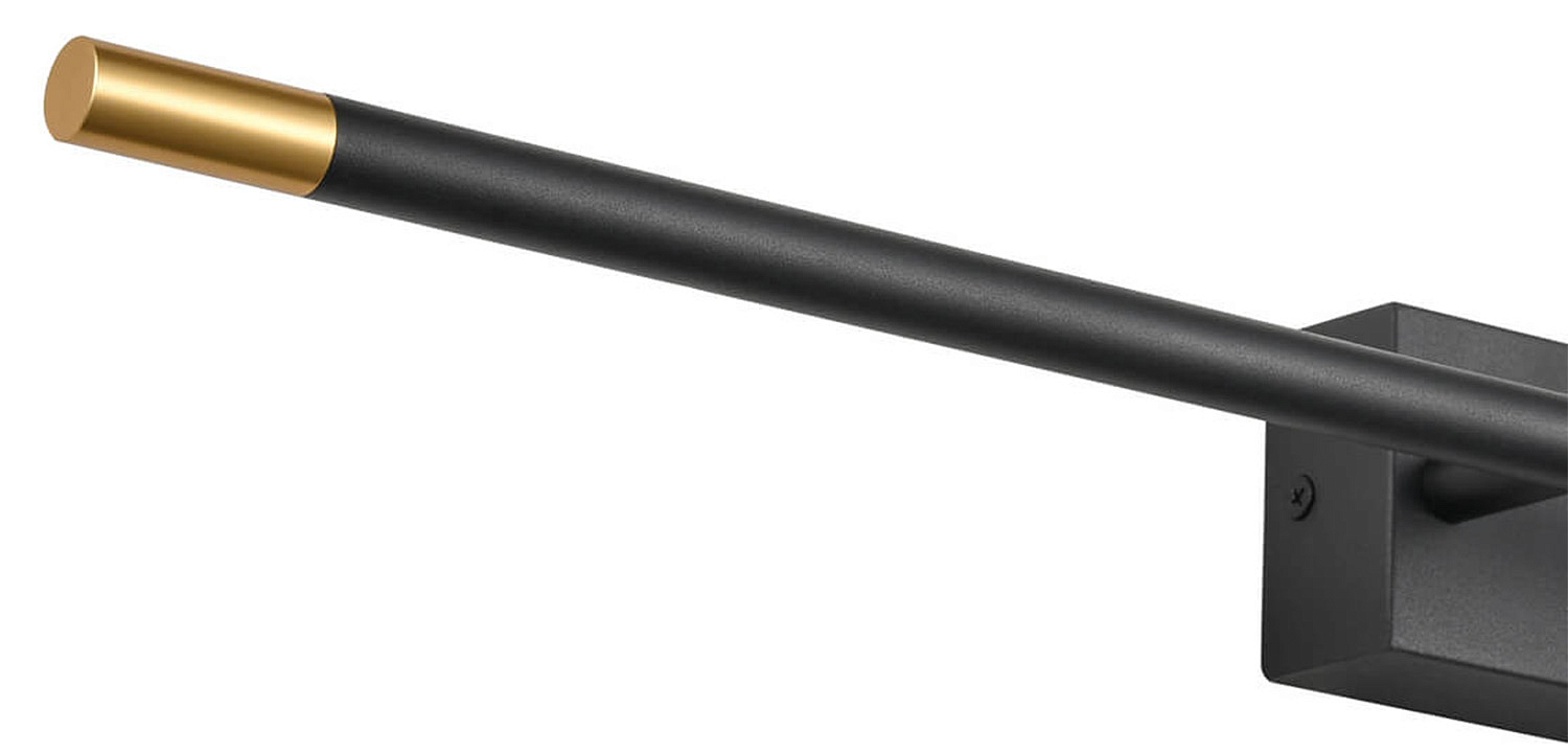 Бра Drawing Line Gold Black Rectangular Base Бра Drawing Line Gold Black Rectangular Base - Loft-Concept в Перми