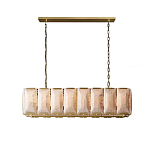 Люстра с абажуром из прямоугольных мраморных панелей Calling to Shine варинант исполнения - 6 | Loft Concept в Перми