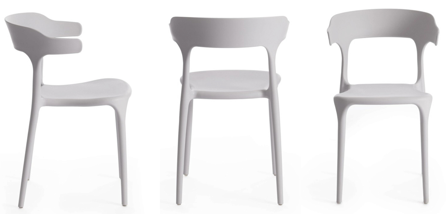 Стул Joris White Plastic Стул Joris White Plastic - Loft-Concept в Перми