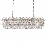 Люстра овальная с хрустальными подвесками Gorgeous Crystal Light варинант исполнения - 10 | Loft Concept в Перми