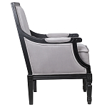 Кресло Harry Armchair black and grey velour варинант исполнения - 2 | Loft Concept в Перми